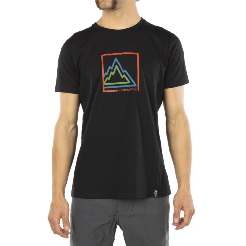 Box T-shirt M La Sportiva Schweiz Black
