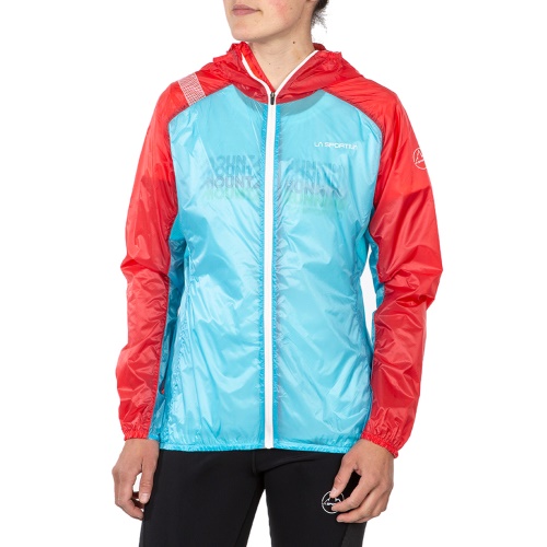 Breeze Windbreaker JCT W La Sportiva Schweiz Malibu Blue Hibiscus
