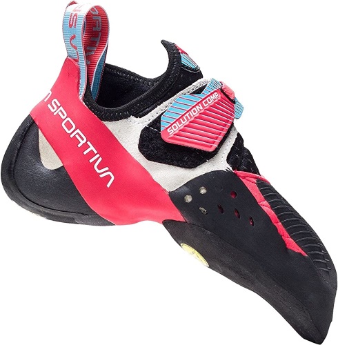 Damen Solution Comp Kletterschuhe Hibiscus Malibu Blue La Sportiva Schweiz