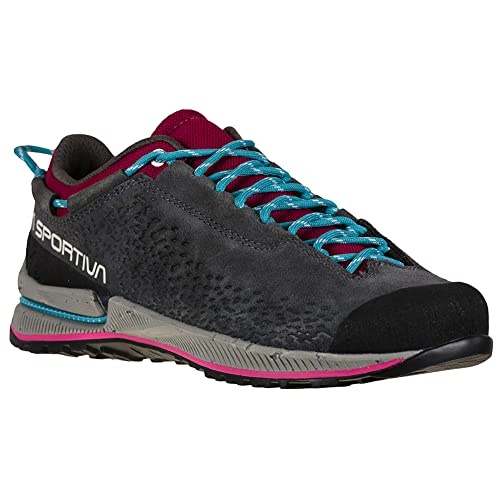 Damen Tx2 Evo Lederansatz Carbon Red Plum La Sportiva Schweiz