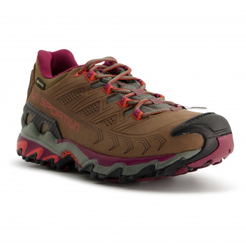 Damen Ultra Raptor Ii Leder Breit Gtx La Sportiva Schweiz Taupe Red Plum