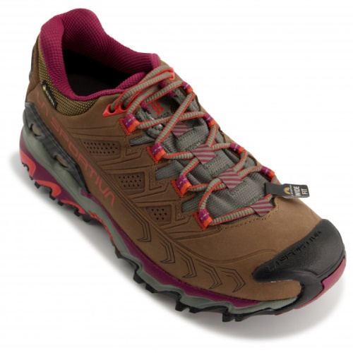 Damen Ultra Raptor Ii Leder Breit Gtx La Sportiva Schweiz Taupe Red Plum