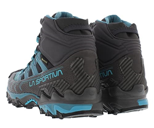 Damen Ultra Raptor Ii Mid Gtx Breite Wanderschuhe La Sportiva Schweiz Carbon Topaz