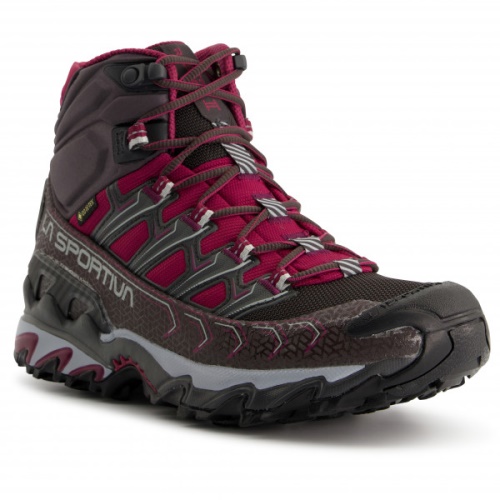 Damen Ultra Raptor Ii Mid Gtx La Sportiva Schweiz Carbon Red Plum