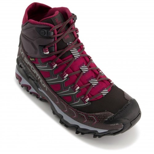 Damen Ultra Raptor Ii Mid Gtx La Sportiva Schweiz Carbon Red Plum