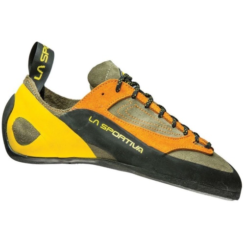 Final Herren Kletterschuh La Sportiva Schweiz Braun Orange