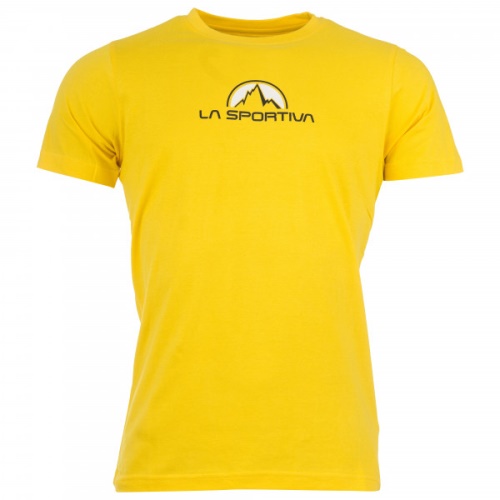 Footstep Tee La Sportiva Schweiz Schwarz
