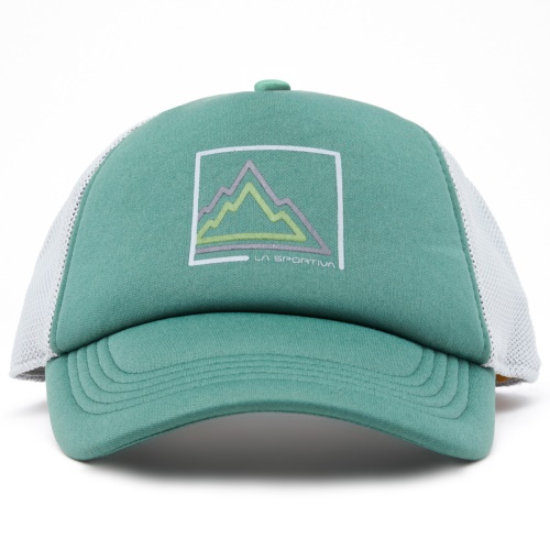 Frotteemütze W La Sportiva Schweiz Celadon Carbon