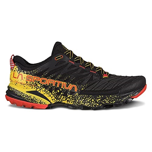 Herren Akasha Ii Trailrunningschuhe Schwarz Gelb La Sportiva Schweiz