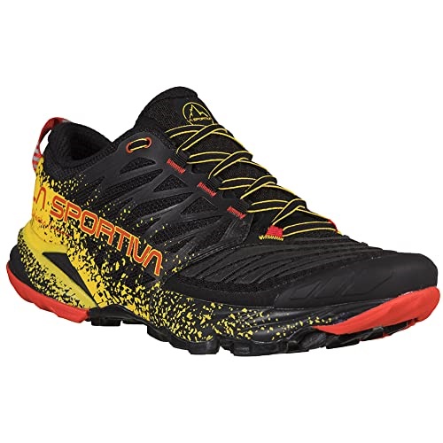 Herren Akasha Ii Trailrunningschuhe Schwarz Gelb La Sportiva Schweiz