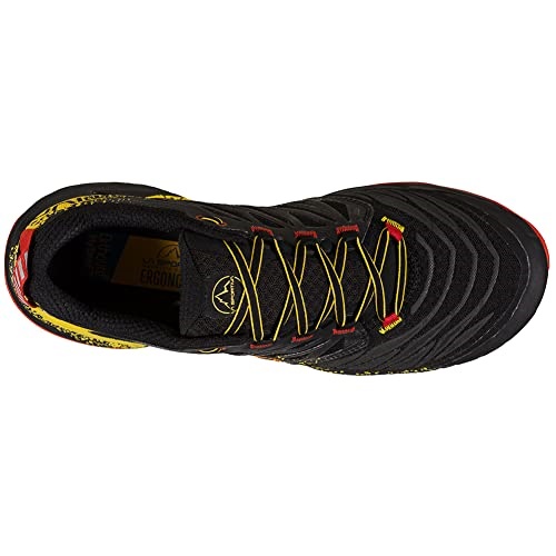 Herren Akasha Ii Trailrunningschuhe Schwarz Gelb La Sportiva Schweiz