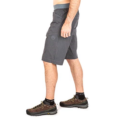 Herren Flatanger Klettershorts Carbon Schiefer La Sportiva Schweiz