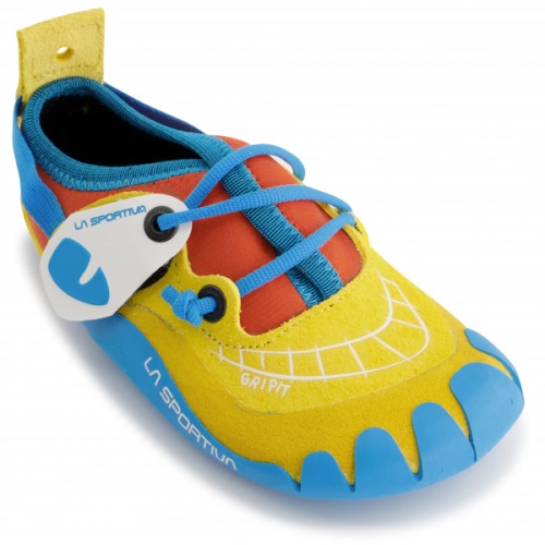 Kinder Gripit La Sportiva Schweiz Gelbe Flamme