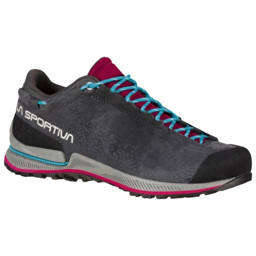 La Sportiva Schweiz Damen Tx2 Evo Leder Carbon Rot Pflaume