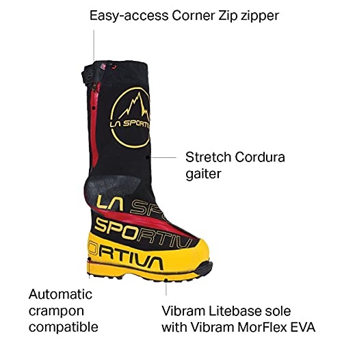 La Sportiva Schweiz Gelb Schwarz Herren Olympus Mons Cube Bergsteigerschuhe