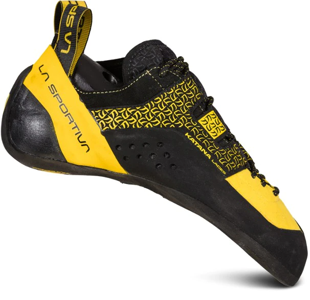 La Sportiva Schweiz Gelb Schwarz Katana Lace Kletterschuhe