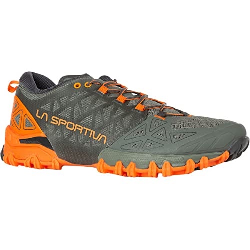 La Sportiva Schweiz Mens Bushido Ii Trail Running Shoes Clay Tiger 10