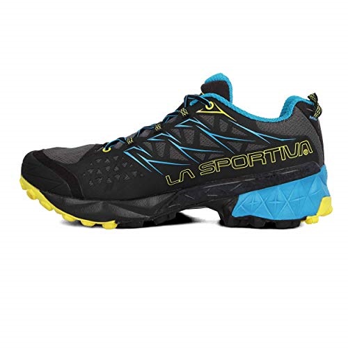 La Sportiva Schweiz Multicolour Carbon Tropic Blue 000 Herren Akyra Trailrunningschuhe