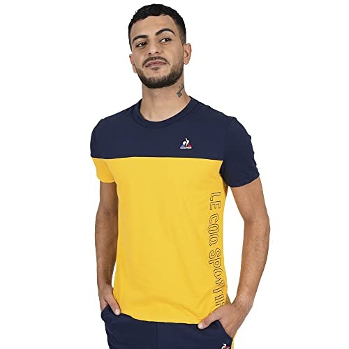 La Sportiva Schweiz Navy Gelb Le Coq Sport-shirt