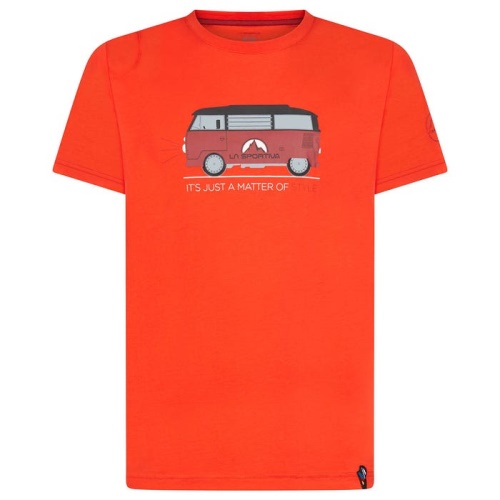 La Sportiva Schweiz Poppy Van Mens T-shirt