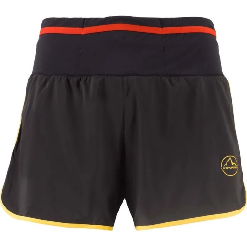 La Sportiva Schweiz Schwarz Gelb Tempo Herren Shorts