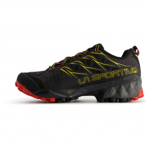 La Sportiva Schweiz Schwarze Akyra Trailrunningschuhe