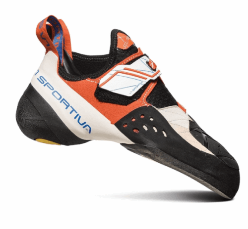 La Sportiva Schweiz White Lily Orange Solution Damen Kletterschuh