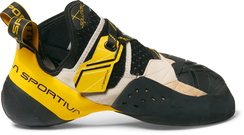 La Sportiva Schweiz White Yellow Solution Kletterschuhe