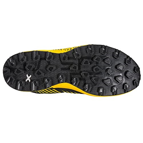 La Sportiva Switzerland Schwarz Gelb Herren Cyclone Trailrunning Schuhe Mit Boa Schnürsystem