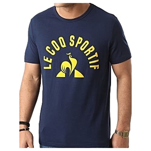 Le Coq Sport-shirt Navy Gelb La Sportiva Schweiz