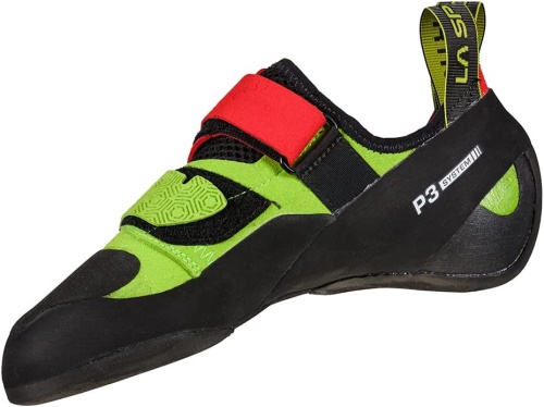 Mens Kubo Rock Climbing Shoes Goji Neon La Sportiva Schweiz