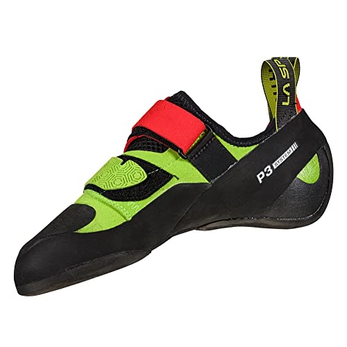 Mens Kubo Rock Climbing Shoes Goji Neon La Sportiva Schweiz
