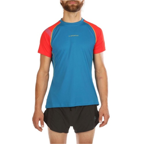 Mot-shirt La Sportiva Schweiz Neptune Poppy