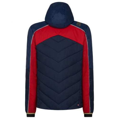 Mythic Primaloft Jacke La Sportiva Schweiz Night Blue Tango Red
