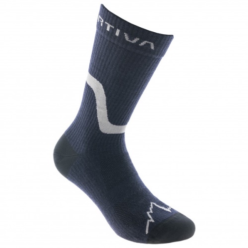 Wandersocken La Sportiva Schweiz Schwarz Gelb