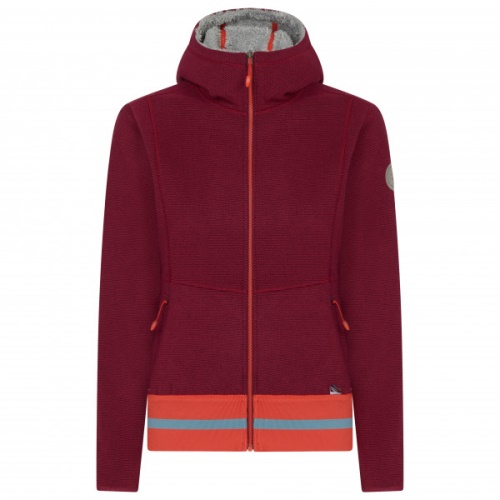 Der Sportliche Swiss Red Plum Women's Ayona Hoody