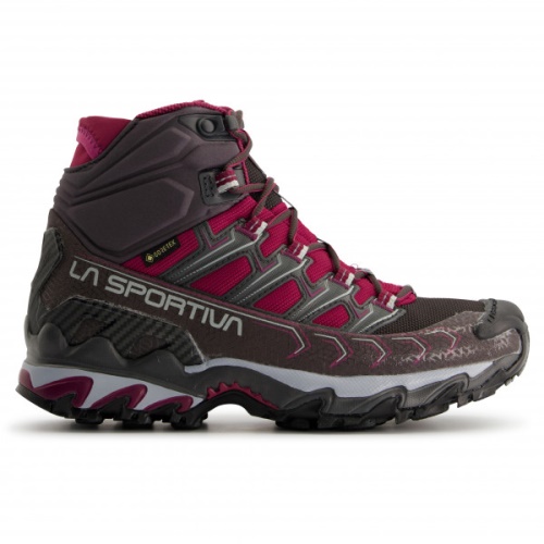 Damen Ultra Raptor Ii Mid Gtx La Sportiva Schweiz Carbon Red Plum
