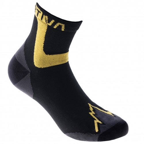 Ultra Laufsocken La Sportiva Schweiz Schwarz Gelb