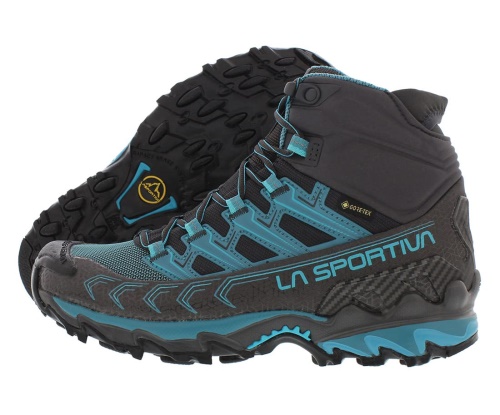 Damen Ultra Raptor Ii Mid Gtx Breite Wanderschuhe La Sportiva Schweiz Carbon Topaz