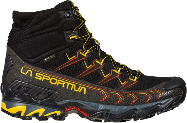 La Sportiva Schweiz Schwarz Gelb Ultra Raptor Ii Mid Gtx Wanderschuhe