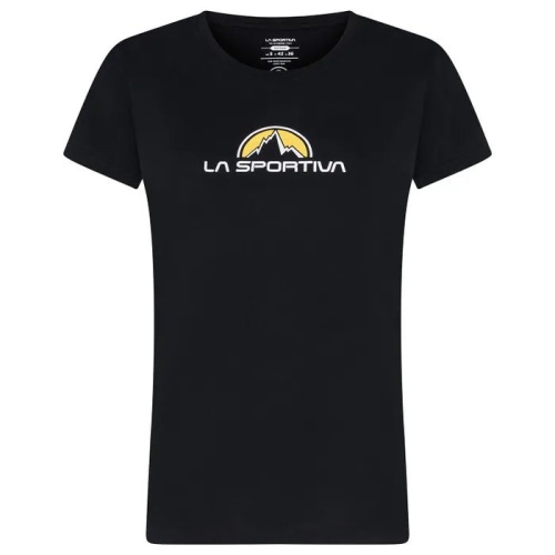 Brand Womens T-shirt Black La Sportiva Schweiz
