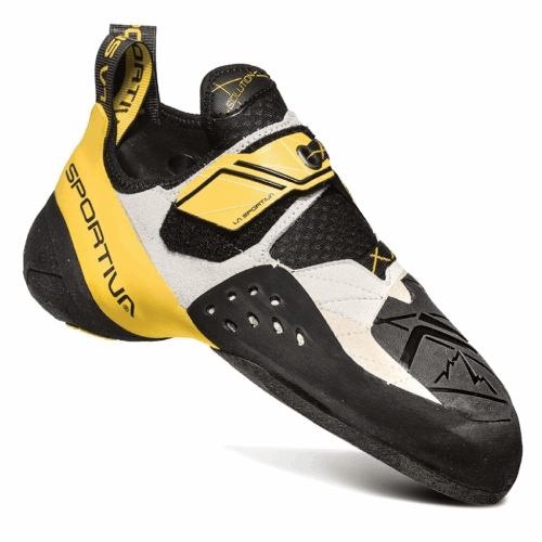 Solution Herren Kletterschuh Weiss Gelb La Sportiva Schweiz