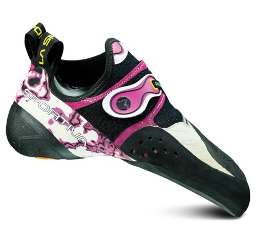 Solution Damen Kletterschuh La Sportiva Schweiz Weiss Pink