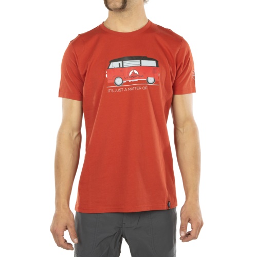 Van T-shirt M La Sportiva Schweiz Saffron