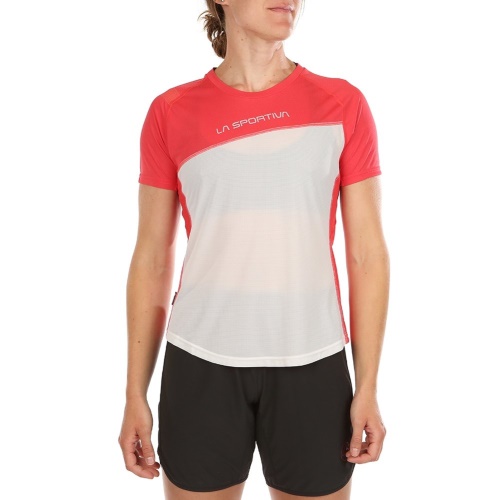 Cat-shirt W La Sportiva Schweiz White Hibiscus