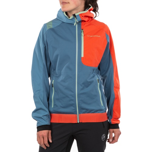 Levia Hoody W La Sportiva Schweiz Atlantic Paprika