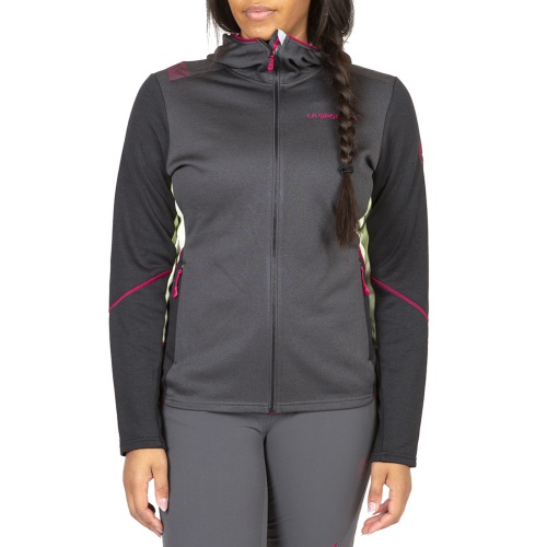 Cosmic Hoody W La Sportiva Schweiz Carbon Celadon