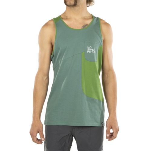 La Sportiva Schweiz Pine Kale Dude Tank M