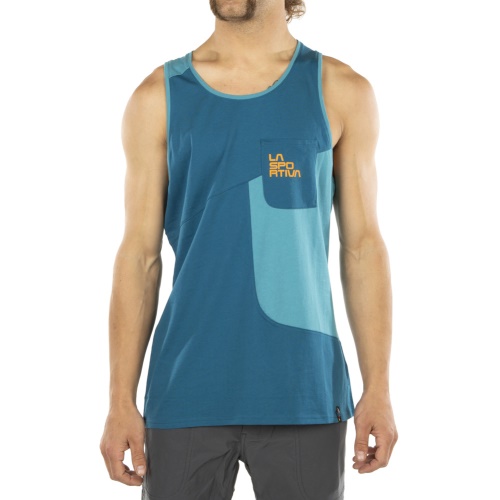 La Sportiva Schweiz Space Blue Topaz Dude Tank M
