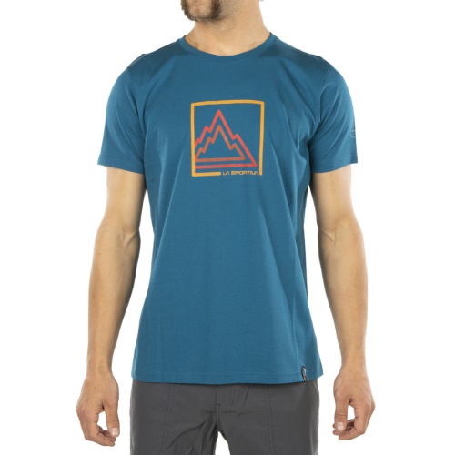La Sportiva Schweiz Space Blue Box T-shirt M